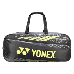 Yonex Badminton Tournament Bag 2331 T02, Colour - Black Light Lime, Material - Polyurethane