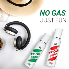 Fogg Master Napoleon & Voyager Intense No Gas Deodorant For Men | Long-lasting Perfume Body Spray 120ml Each 4 Fl.oz.