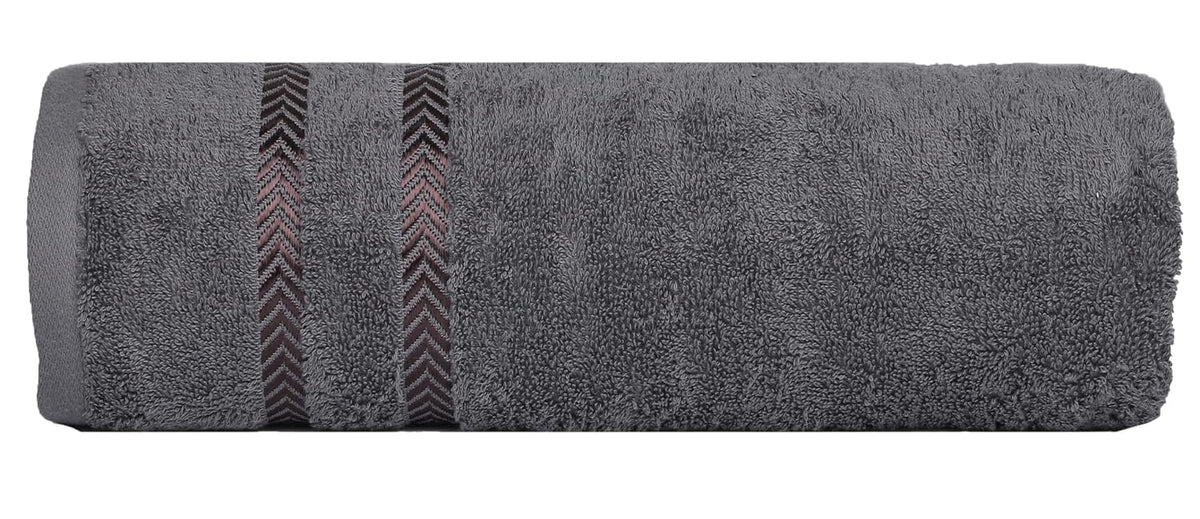 Casa Copenhagen Egyptian Cotton Ember Large Bath Towel 500 Gsm (Granite Grey)