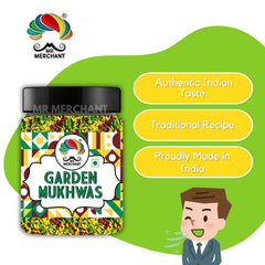 Mr. Merchant Garden Mix Mukhwas 300gm, (Jar Pack)