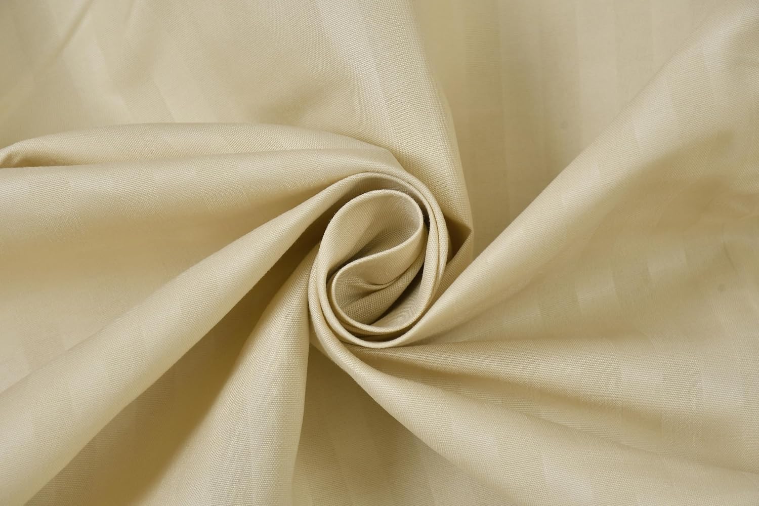 Elastic Fitted Bedsheet For Double Bed With Two Pillow Covers | King Size - 72 X 78 Inches, Beige | Durable & Soft Fabric Offers Comfort