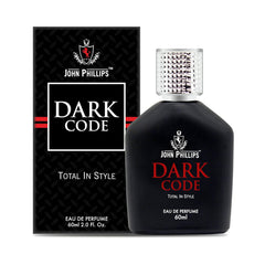 John Phillips Black Cherry 100ml 3.4 Fl.oz. & Dark Code Eau De Perfume 60ml 2 Fl.oz. | Combo Of 2 For Men