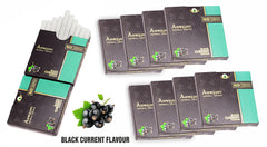 Aarogyam Herbals 100% Tobacco & Nicotine Free Cigarette For Relieve Stress & Mood Enhance Product For Smokers - 10 Sticks In Each Packet (Black Current Flavour, Pack Of 10)
