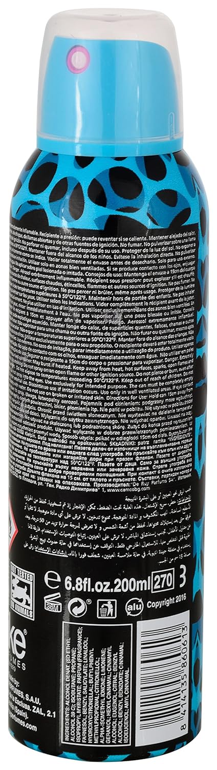 Nike Hub Eau De Toilette Deodorant Body Spray 200ml 6.7 Fl.oz. | Perfect Birthday Gift For Girlfriend | Long Lasting Fragrance