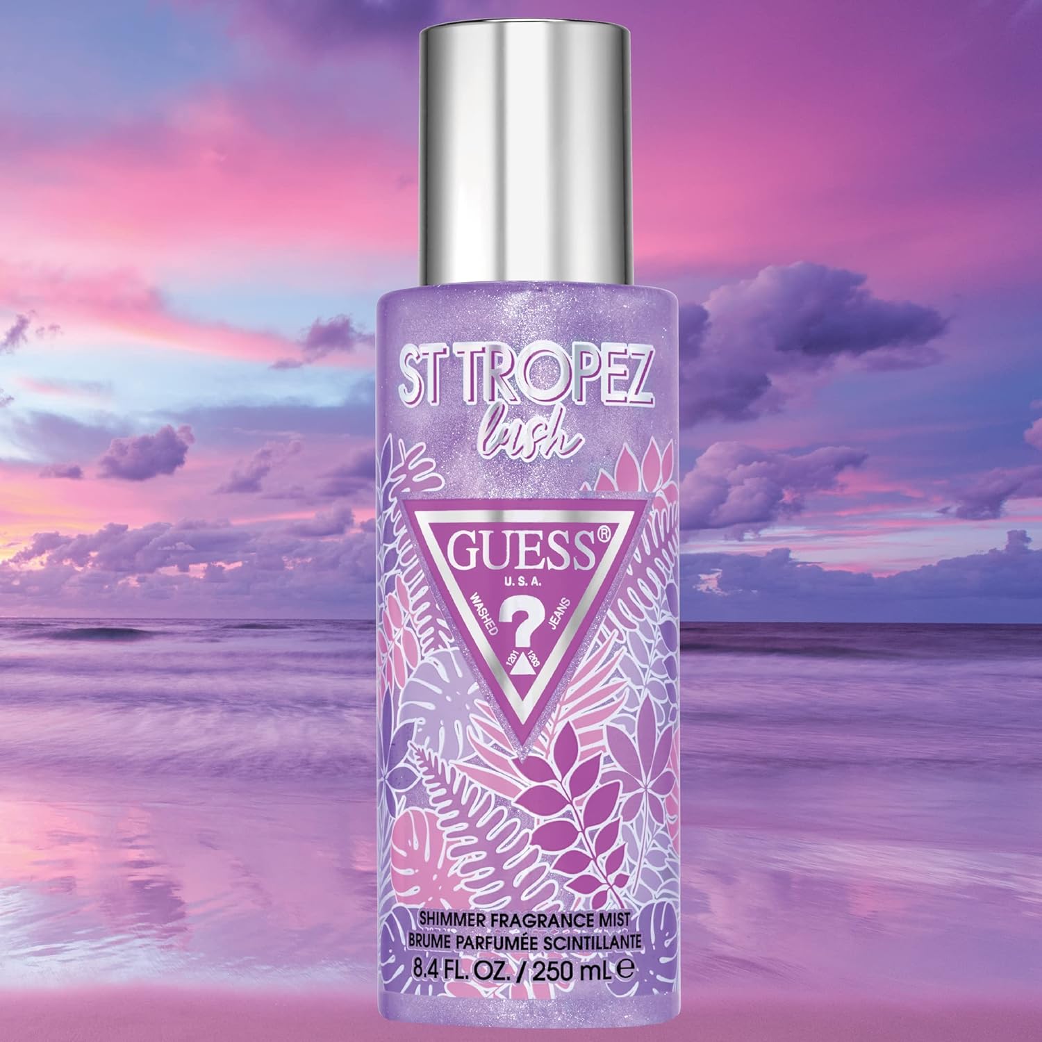 Guess Destination St.tropez Lush Shimmer Fragrance Body Mist For Women 250ml 8. 4 Fl.oz. | Long Lasting