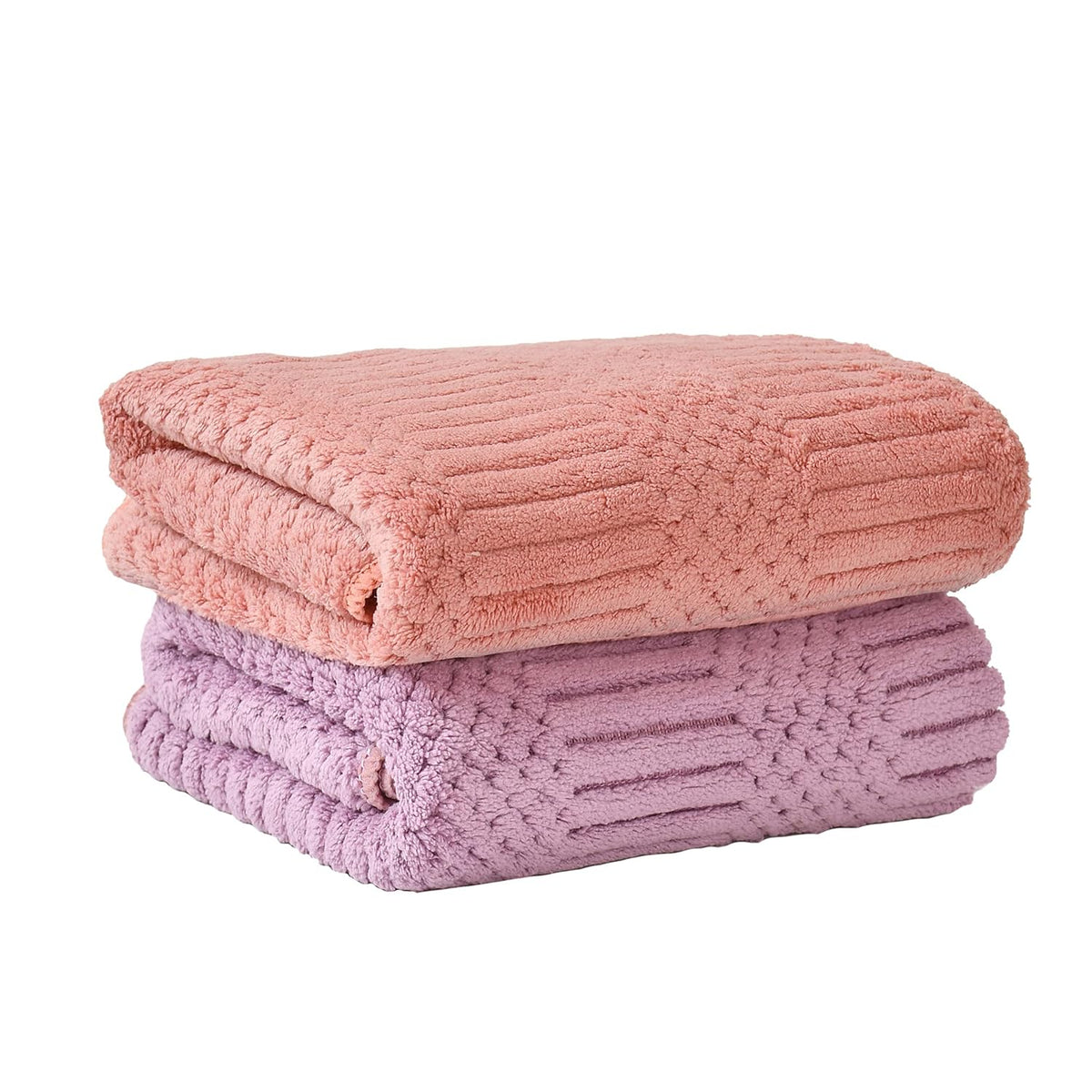 Urbanleaf Super Soft Microfiber Hand Towels, Gym & Workout Towels (2 Pieces, Multi Color) 400 Tc