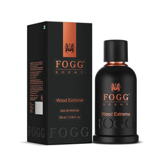 Fogg Scent Wood Extreme Eau De Parfum 100 Ml 3.4 Fl.oz. | For Men Long-lasting , Fresh & Powerful Fragrance