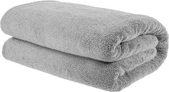 Elstone Home With Device Extra Large Premium Cotton Towel 700 Gsm | Ultra Soft & Super Absorbent Hotel & Spa Quality Towel (Grey)
