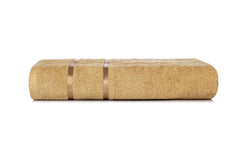 Casa Copenhagen Egyptian Cotton Eternal 1 Pcs Large Bath Towel 500 Gsm (Beige)