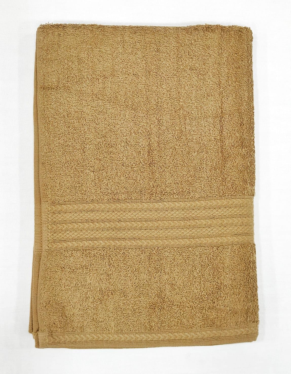 Bombay Dyeing Tulip Premium Cotton Large Size Bath Towel 500 Gsm (Apricot)