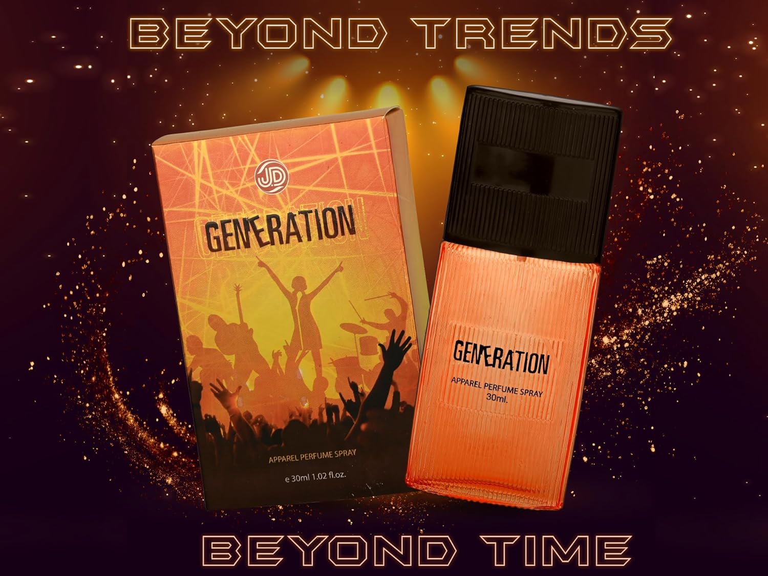 JD International Generation Apparel Perfume For Women With Long Lasting Fragrance - 30ml, 1.02 Fl.oz | perfume For Women