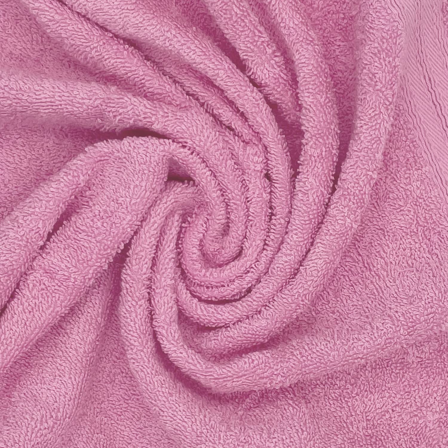 Sassoon Anatolia 8 Piece Cotton Face Towel 500 Gsm (Red & Pink)