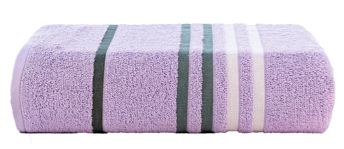 Casa Copenhagen Egyptian Cotton Waffle Large Size Bath Towel 500 Gsm (Purple Rose)