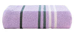 Casa Copenhagen Egyptian Cotton Waffle Large Size Bath Towel 500 Gsm (Purple Rose)