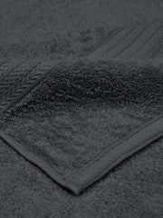 100% Cotton Large Size Bath Towel 500 Gsm | Soft & Absorbent Quick Dry & Durable Bath Towel (Dark Grey)