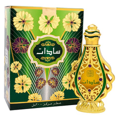 Naseem Sadaat Concentrated Perfume Oil 6ml 0.2 Fl.oz. Arabian Fragrance For Unisex | Alcohol Free