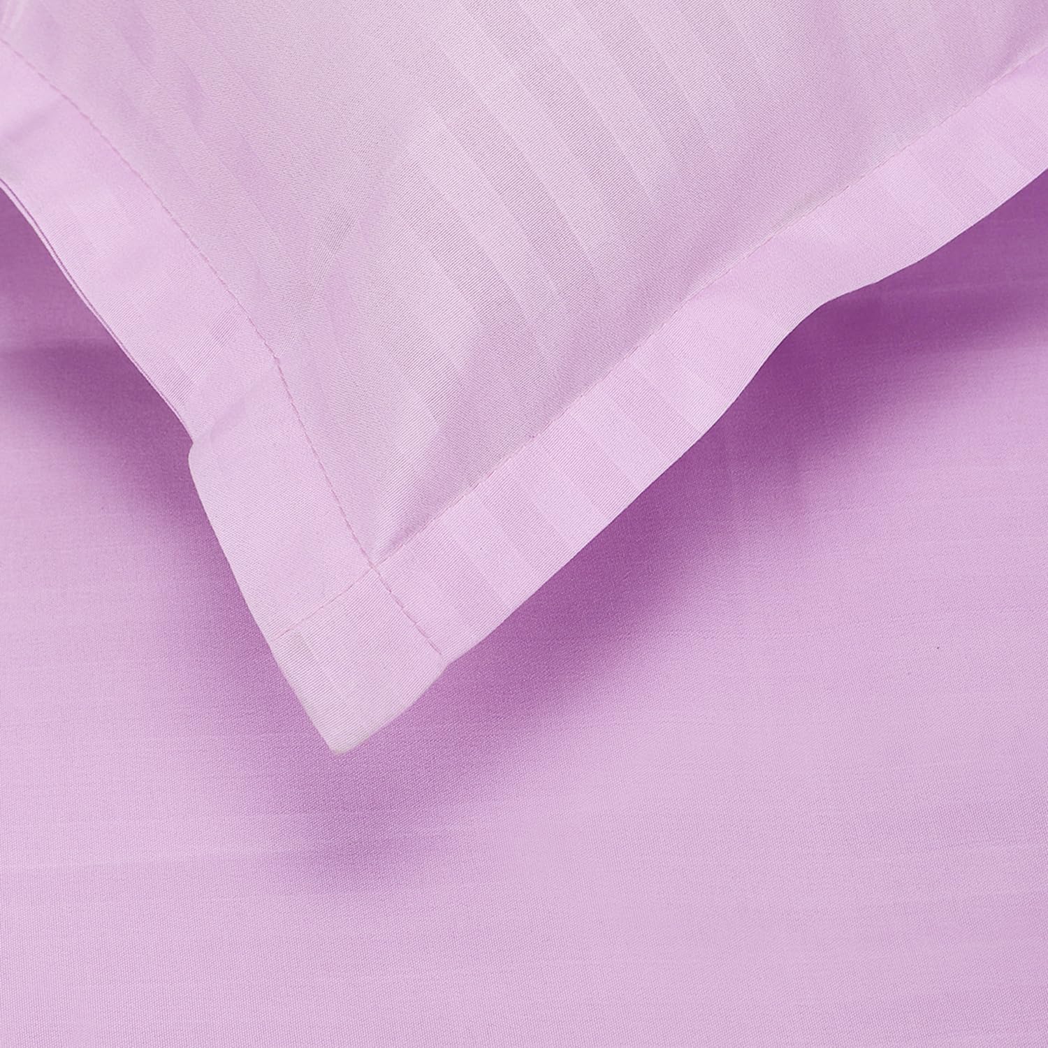 Pure Microfiber Double Bed Bedsheet King-size With 2 Pillow Covers - 90 X 95 Inches, Levendar Bedsheet | 144 Thread Count Bedsheet For King Size Bed