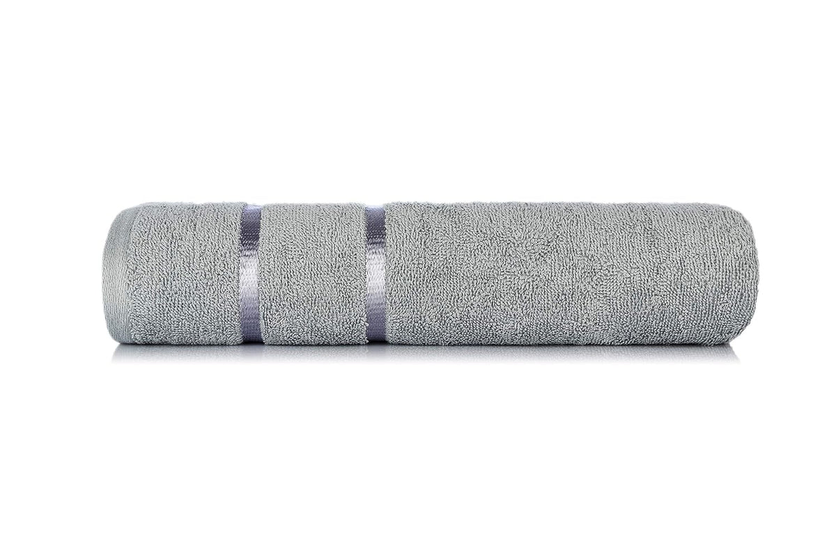 Casa Copenhagen Egyptian Cotton Eternal 1 Pcs Large Bath Towel 500 Gsm (Grey Violet)