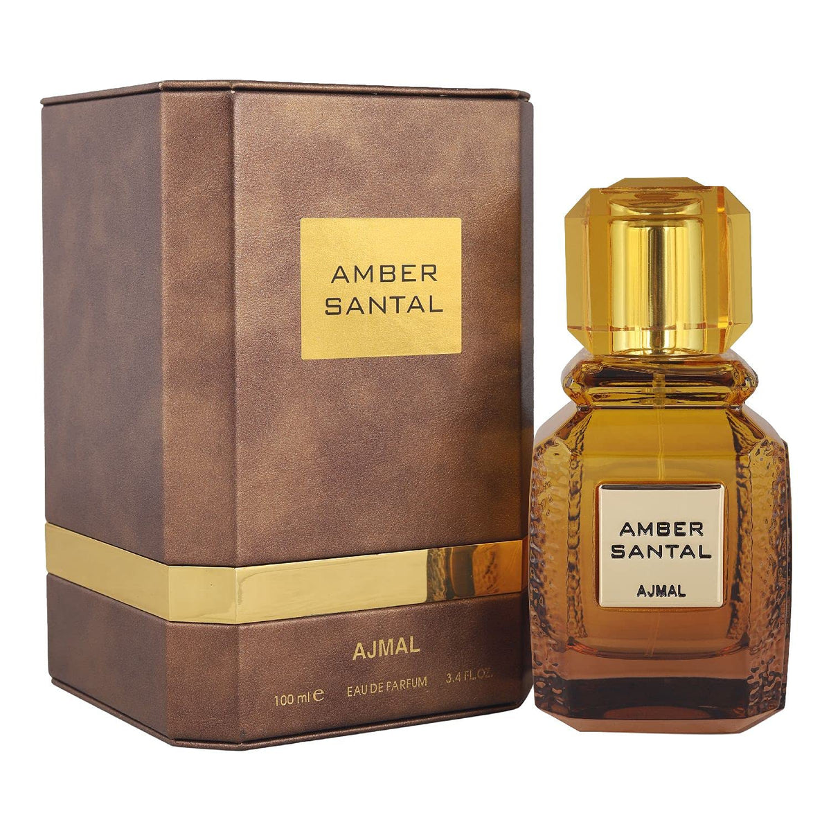 Ajmal Santal Eau De Parfum 100ml 3.4 Fl.oz. Long Lasting Fragrance For Men & Women | Perfect For Gifting