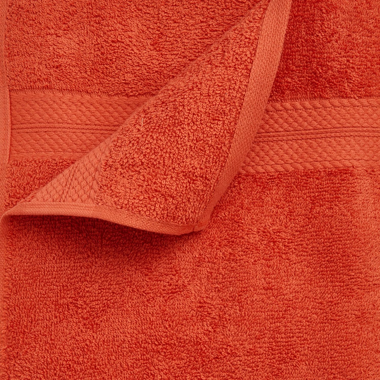 Spaces Colorfas 100% Cotton Bath Towel 500 Gsm (Red)