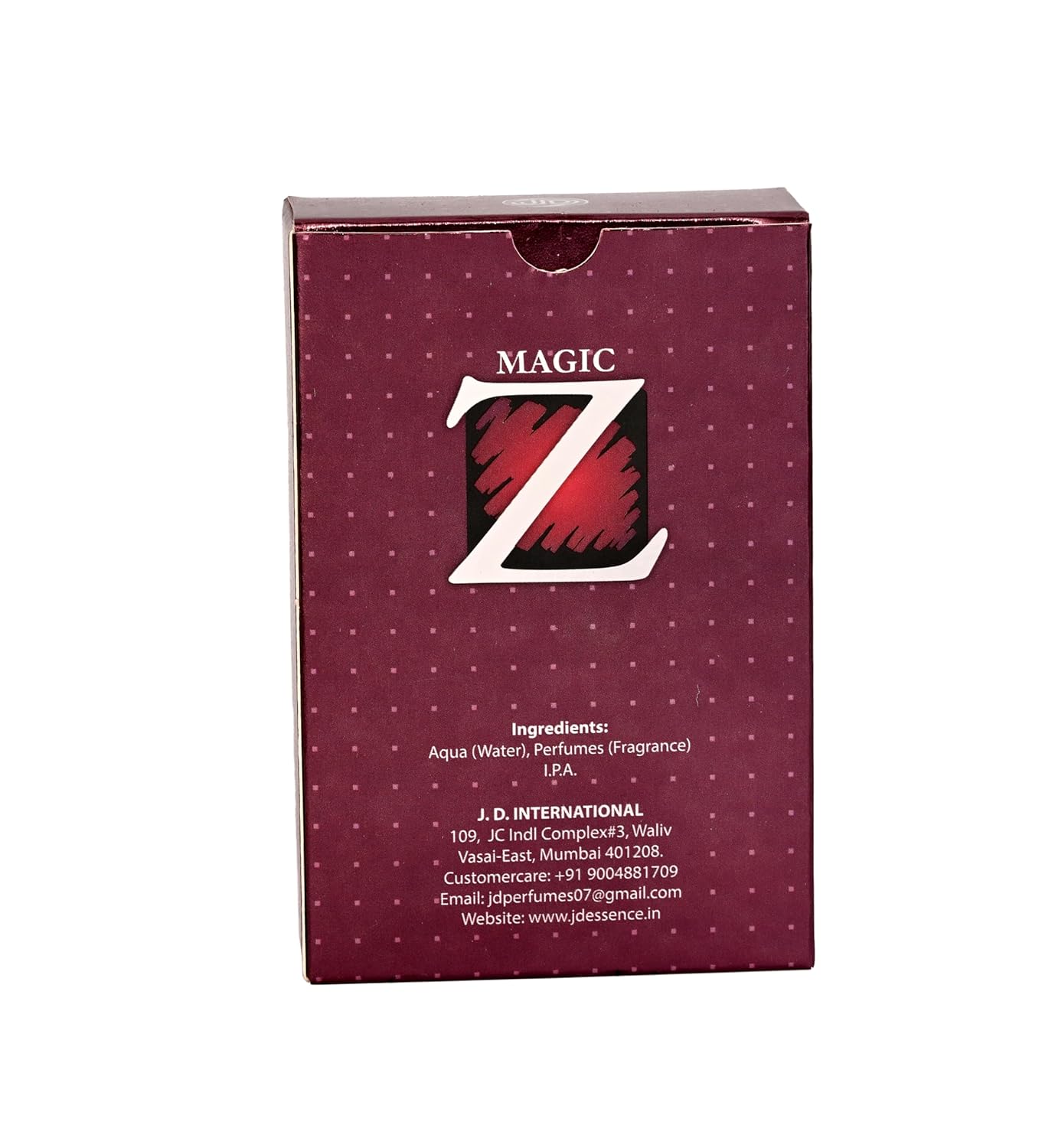 JD International Magic Z Apparel Unisex Perfume - Pack Of 2 X 30ml, 1.02 Fl.oz. Each | Exquisite Long Lasting Fragrance For Unparalleled Allure And Elegance | Unleash Your Scent's Enchanting Power