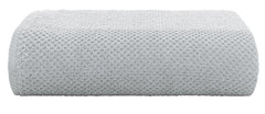 Casa Copenhagen Egyptian Cotton Popcorn 1 Pcs Large Bath Towel 500 Gsm (Grey Violet)