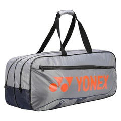 Yonex Badminton Tournament Bag 2331 T01, Colour - Gray Cherry Tomato, Size - Large, Material - Polyurethane