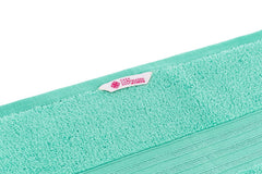 Casa Copenhagen Egyptian Cotton Zero Twist 1 Pcs Large Bath Towel 500 Gsm (Aque Blue)