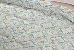 Bedding Set 1 Double Bedsheet, 2 Pillow Covers With 1 Comforter | 90 X 100 Inches, Silver & Grey | Perfect For Queen Bed Durable & Wrinkle Free - All Season Bedding