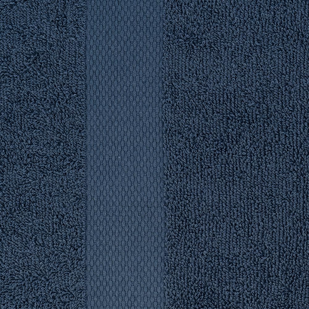 Casa Copenhagen Egyptian Cotton Exotic Hand Towel 400 Gsm (Navy)- 2 Pcs