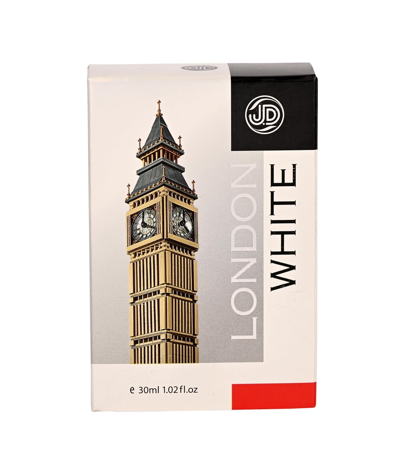 JD International London White Apparel Unisex Perfume With Long Lasting Fragrance - 30ml, 1.02 Fl.oz. | Perfume For Women