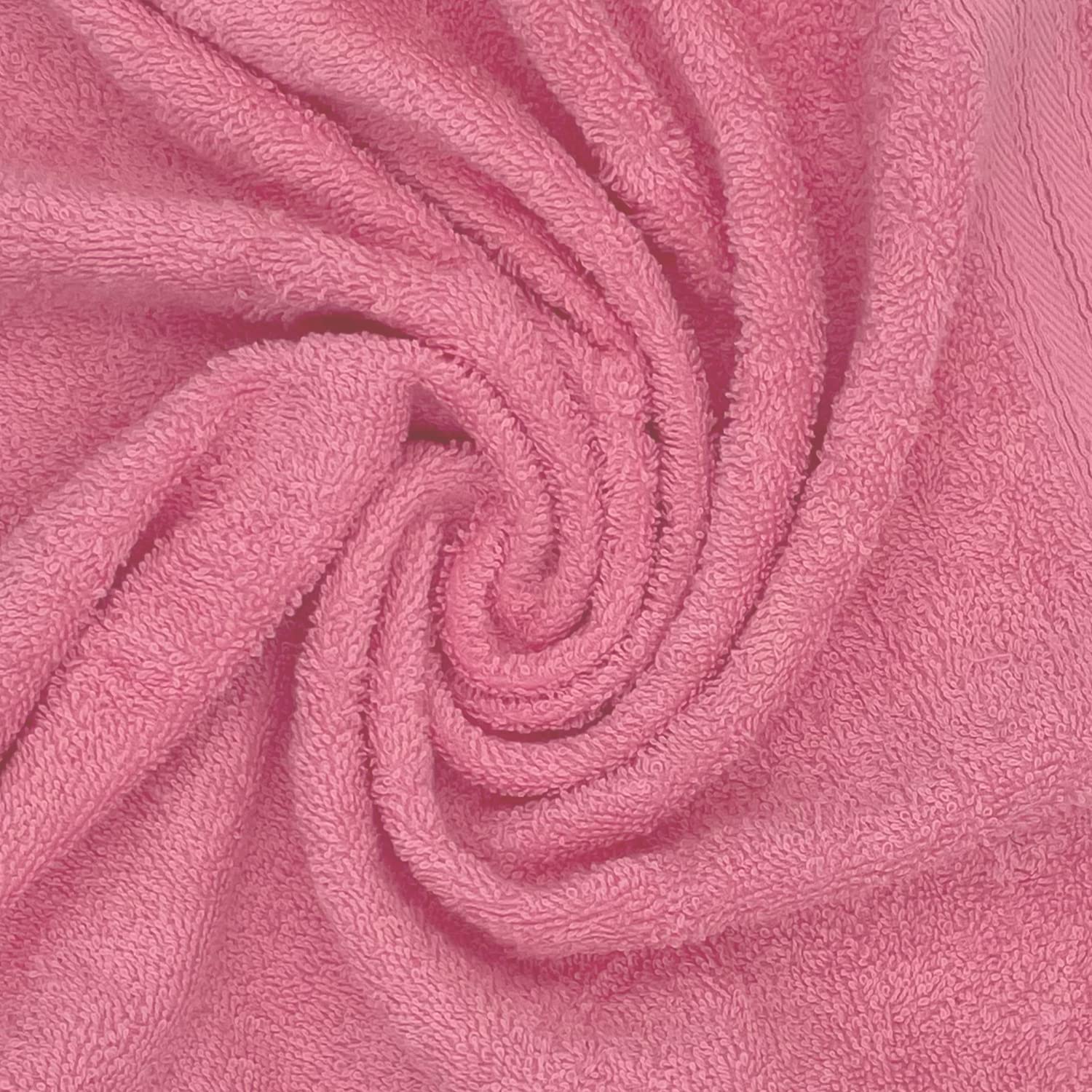 Sassoon Anatolia 100% Cotton Xl Bath Towel 1000 Gsm | Extra Soft, Quick Drying & Super Absorbent Bath Towel (Pink & Heaven) - 2 Piece