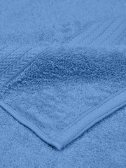 100% Cotton Large Size Bath Towel 500 Gsm | Soft & Absorbent Quick Dry & Durable Bath Towel (Sky Blue)