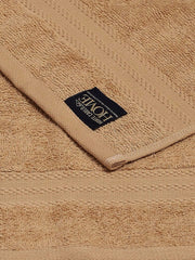 Monte Carlo Solid 2 Bath Towel & 2 Hand Towel 1400 Gsm (Camel)