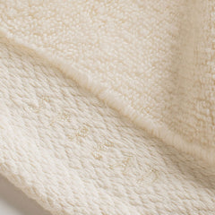 Spread Spain Resort Luxury Hotel & Spa Quality Luxurious Cotton Face Towel 720 Gsm Maximum Softness & Absorbency, Ultra-Durable - Ivory (2 Piece)