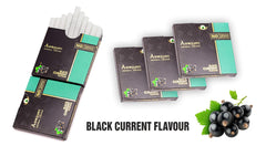 Aarogyam Herbals 100% Tobacco & Nicotine Free Cigarette For Relieve Stress & Mood Enhance Product For Smokers - 10 Sticks In Each Packet (Black Current Flavour, Pack Of 5)
