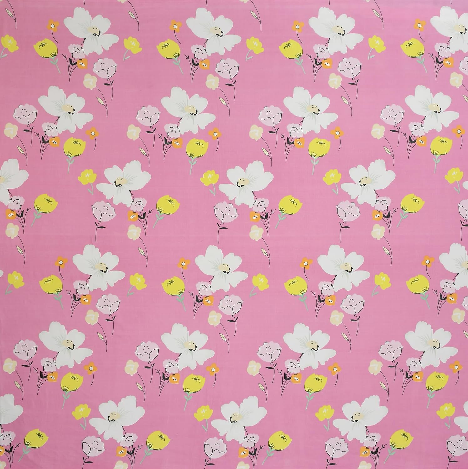 Queen Size Double Bedsheets With 2 Pillow Cover - Size 60 X 78 X 10 Inches, Pink | All Around Elastic Fitted - Lightweight, Soft & Comfortable