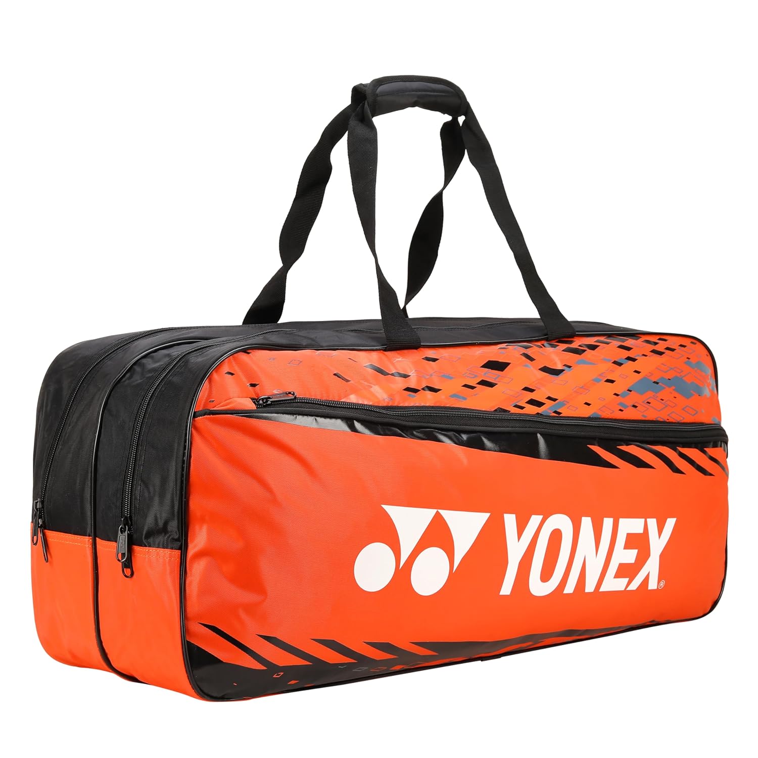 Yonex Badminton Tournament Bag 2331 T02, Colour - Racing Red White, Material - Polyurethane, Size - Large