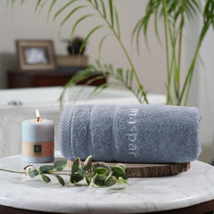 Maspar Amor Ultra Soft Bath Towel 800 Gsm (Blue) - 1 Pcs