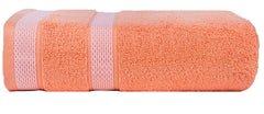 Casa Copenhagen Egyptian Cotton Solitiare 1 Pcs Large Bath Towel 500 Gsm (Malibu Peach)