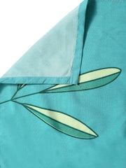 Microfiber Double Bedsheet With 2 Pillow Covers - 90 X 90 Inches, Sky Blue | Light Weight & Easy To Wash At Home | Ideal For Regular Use