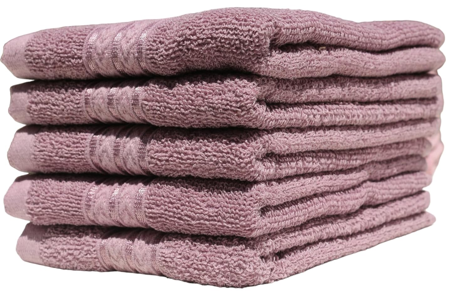 Solance Super Cotton Hand Towel 1000 Gsm | Ultra Soft & Super Absorbent Hand Towel (Purple) - Set Of 5