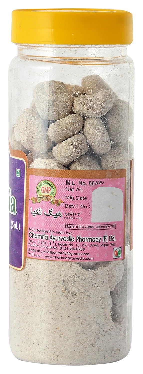 Cap Hing Tikiya Peda Churan Goli 380gm, (190gm *2) | Jar Pack
