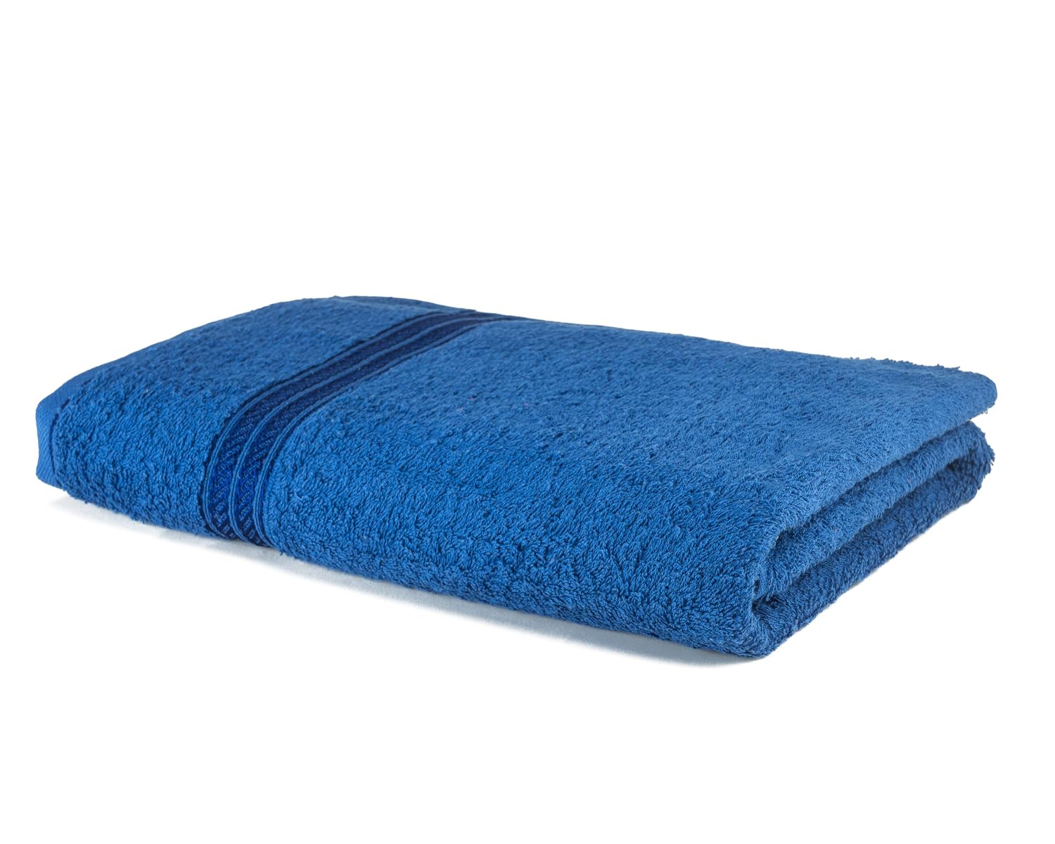 Comforic 100% Cotton Bath Towels 600 Gsm | Large Size Bath Towel For Men & Women Quick Dry, Super Soft & Absorbent Gym Towel, Travel Towel (Navy Blue & Watermelon)- Pack Of 2