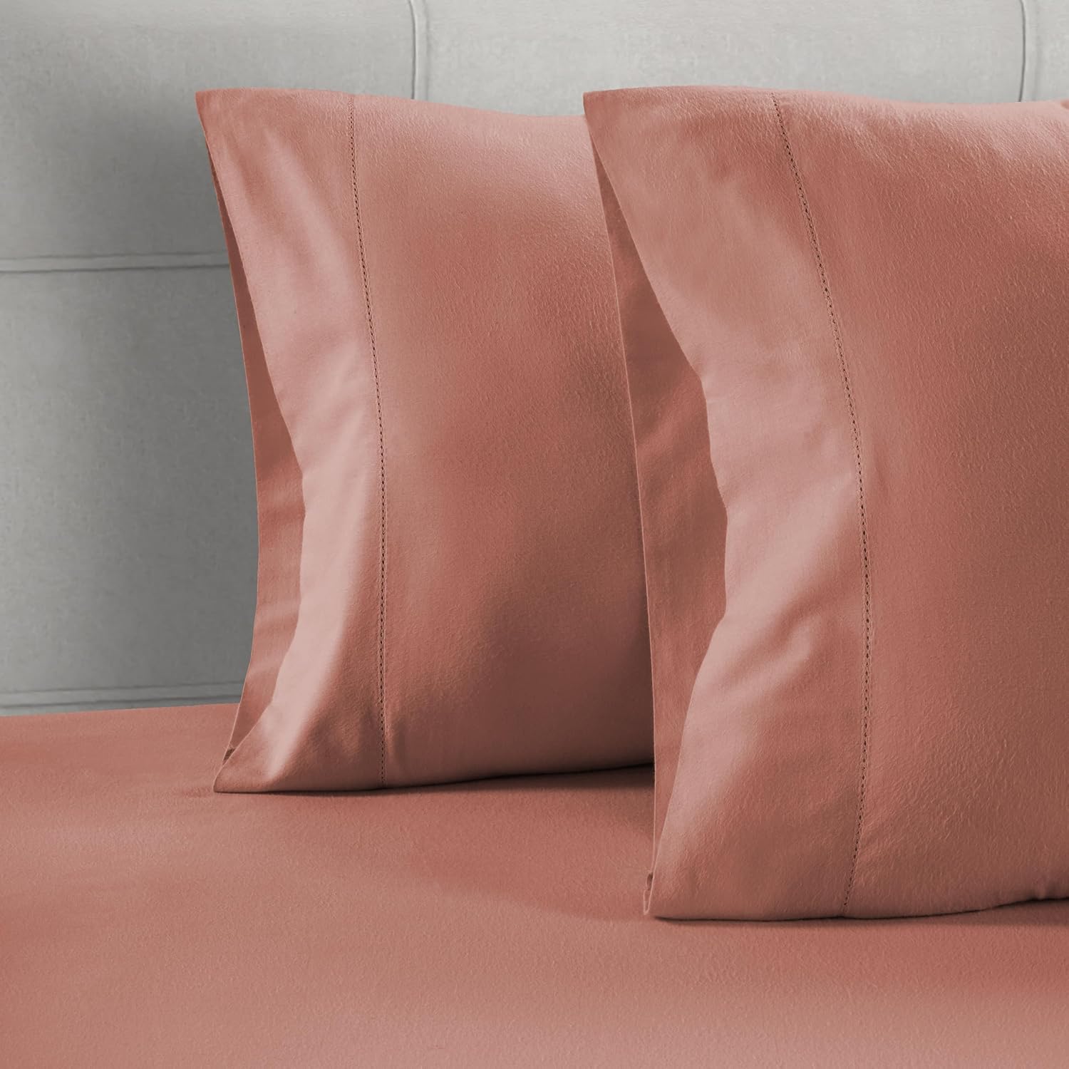 Includes 1 Flat Super King Bedsheet With 2 Pillow Covers - 108 X 108 Inches, Rose Dawn | Soft - Breathable & Comfortable, Machine Washable | Natural Softness & Breathability
