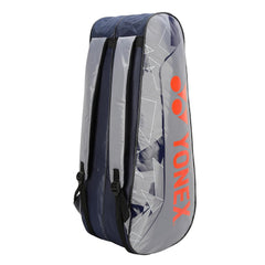 Yonex Badminton Racquet Bag 2326, Colour - Grey Cherry Tomato, Size - Large, Material - Polyurethane