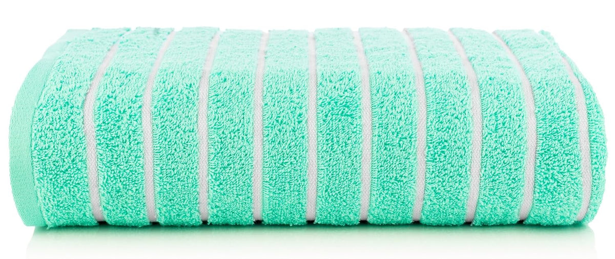 Casa Copenhagen Egyptian Cotton Ecstatic 1 Pcs Large Bath Towel 500 Gsm (Aqua Blue)