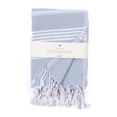 Haber Premium Basic Large Size 100% Cotton Towel 300 Gsm | Soft, Absorbent & Comfortable Quick Dry Bath Towels - Sea Glass (1 Pcs)