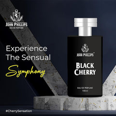 John Phillips Luxury Black Cherry Eau De Parfum & Wi-fi Eau De Parfum 100ml 3.4 Fl.oz. Each Pack Of 2 For Unisex