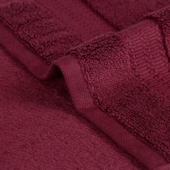 Mytrident Face Towels 600 Gsm | Nectar Soft Collection Wash Towel For Men & Women Face Towels - Berry Wine (3 Pcs)